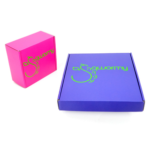 Caja de Cartón Corrugado Negra y Azul para Envíos de Sillas con Logotipo Personalizado al por Mayor - Product Image 2