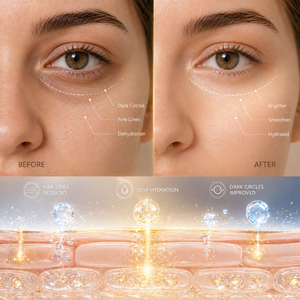 Patchs sous les <span class=keywords><strong>yeux</strong></span> véganes personnalisés au logo, à la peptidique de peau de banane, apaisants à la caféine, éclaircissants et <span class=keywords><strong>anti</strong></span>-<span class=keywords><strong>cernes</strong></span> - Product Image 3