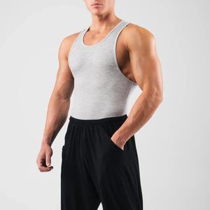 Wholesale Custom Summer Sleeveless Quick Dry <b>Undershirt</b> Tank Top for Men 100% Cotton Casual Style for Gym Use - Product Image 5