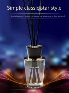 Meilleure vente <span class=keywords><strong>2022</strong></span> nouveau Design 100ml <span class=keywords><strong>d</strong></span>ésodorisant de maison diffuseur <span class=keywords><strong>d</strong></span>'arôme de parfum de roseau avec fleur en bois - Product Image 3