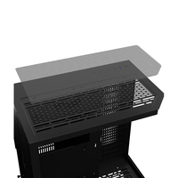 Boîtier PC ATX pleine tour en verre trempé 2024, boîtier de jeu, boîtier PC de jeu
