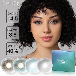 무료 샘플 Freshgo BROADWAY 아이 콘택트 렌즈 아이 콘택트 컬러 렌즈 콘택트 렌즈 Emballage 렌즈 콩 드 Lunettes - Product Image 1