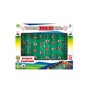 Calcinetto Maxi Goal, Mesa de Futbolín de MDF de 57x46 cm, Superficie de Juego de 9 mm para 2 Jugadores - Product Image 2