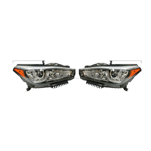 Feux avant LED pour pare-chocs avant de voiture pour Infiniti Q70 2015-2019 26060-4AP0B/26010-4AP0B Gauche/Droite - Product Image 1