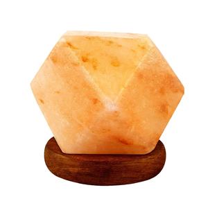 Lámpara elegante para decoración del hogar, forma de diamante del Himalaya tallada, espacio iluminado único con función de tacto real - Product Image 4