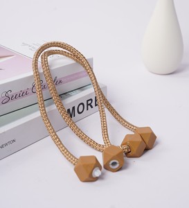 Accessoires pour embrasses de rideaux magnétiques pour décoration intérieure Sangles de rideaux en corde Boucle magnétique pour rideaux - Product Image 5