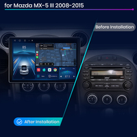 Autoradio pour Mazda MX-5 NC Junsun X7 Pro 2K HD CarPlay pour Mazda MX-5 MX5 III 3 NC 2008-2015, autoradio multimédia, stock UE
