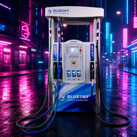 Distributeur de carburant Bluesky Bolivie - Pompe à essence antidéflagrante ATEX, précision ±0,3%, débit 5-55L/min, vente en gros directe usine, MOQ 1