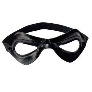 Umbrella Academy Black Eye Half Face Mask Disfraz de Halloween ecológico - Product Image 1