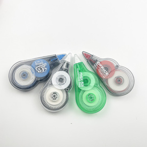 Cinta de corrección transparente personalizada con diseño de mini rodillos para papelería - Product Image 1