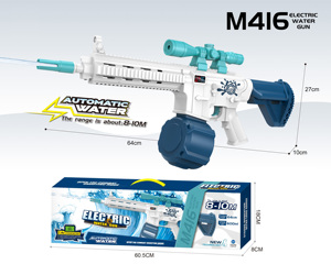 M416 Speelgoed Geweren Elektrische Waterpistool Kid M4a1 AK47 Outdoor Interactieve Spelletjes Eva Soft-Shell Pistool - Product Image 5