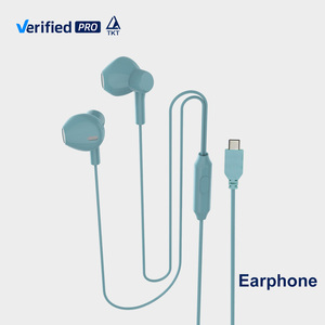 Auricolari USB-C con Filo TKT, Controllo Integrato, Vestibilità Comoda In-Ear, Microfono Incorporato per Ascoltare Musica e Giocare - Product Image 1