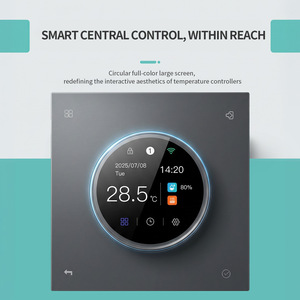<span class=keywords><strong>Thermostat</strong></span> intelligent WiFi à bouton rotatif <span class=keywords><strong>pour</strong></span> chauffage au sol, chaudière à eau et à <span class=keywords><strong>gaz</strong></span>, régulateur de température programmable <span class=keywords><strong>pour</strong></span> la maison, compatible Tuya, Alexa, Google Home - Product Image 3