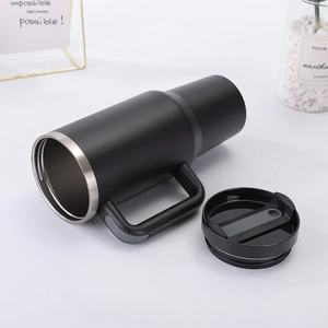 40oz Double Wall Stainless Steel Vacuum Insulated Tumbler Lid Handle Straw Graduation Gift Eco-Friendly Contemporary Boiling - Product Image 6