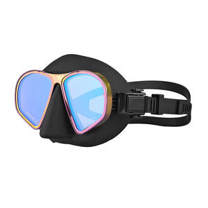 Temperli cam lensler ile silikon dalış maskesi tüplü serbest yetişkinler için su geçirmez ve anti-sis - Product Image 2