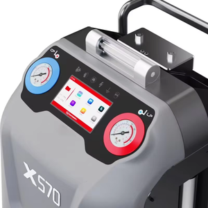 آلة تعبئة واسترداد غاز التبريد A/C X570 R134a /R1234yf تسليم نظام تيار متردد للسيارة - Product Image 5