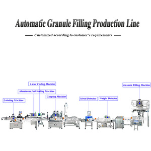 Linea di riempimento combinazione di pesatura e granuli rotanti per caramelle noci cioccolato fagioli palla - Product Image 3