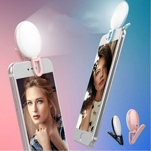 Anillo de Luz LED Universal para Selfies, Lámpara Portátil con Clip Luminoso para Fotografía y Video - Product Image 2