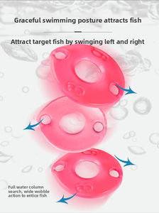 Nouveau 10 pièces/boîte leurre clignotant métal Micro crochet unique bouton clignotant coulée <span class=keywords><strong>ensemble</strong></span> pour Crappie et basse - Product Image 6