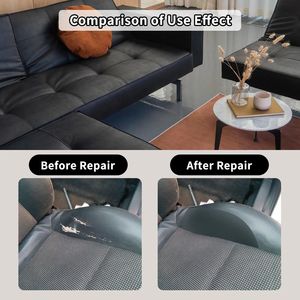 Self Adhesive Leather Patch 0.55mm Lychee Pattern For Sofa Repair Home Textiles - Product Image 5