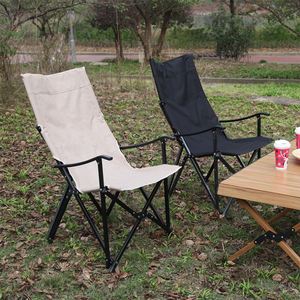 Chaise de pêche et de loisirs pratique, chaise pliante avec dossier pour le camping et le barbecue - Product Image 2
