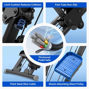 RS cầu thang bước có thể điều chỉnh nghiêng tập thể dục leo Máy phòng tập thể dục kim loại bước cho tập thể dục tập thể dục phòng tập thể dục ở nhà cầu thang leo núi - Product Image 4