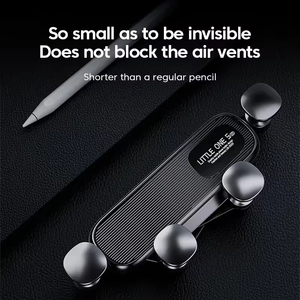 Venda quente Pequeno ABS Car Air Vent Mount Titular Do Telefone Móvel Ao Ar Livre com Metal Gancho Ímã Do Poder Do Telefone Compatível - Product Image 4
