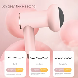 Professionele draagbare draadloze percussie massagehamer voor atleten met tijdcontrole - Diepe weefselmassage voor spierherstel en pijnverlichting - Product Image 5