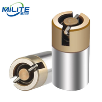 Goupille d'éjection en acier haute précision MILITE avec ventilation pour moule d'injection plastique, dureté HRC48-54, application industrielle