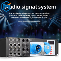 Boîtier de distribution d'alimentation Manchange pour scène, gestionnaire de signal audio pour Line Array, Hub 220V 10A