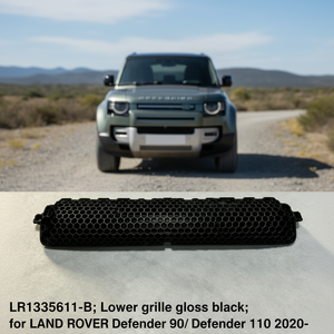Kit de Carrocería LR1335611-B, Rejilla Inferior Resistente a Impactos, Color Negro Brillante, Compatible con <span class=keywords><strong>LAND</strong></span> <span class=keywords><strong>ROVER</strong></span> <span class=keywords><strong>Defender</strong></span> 90/<span class=keywords><strong>Defender</strong></span> 110 2020- - Product Image 1