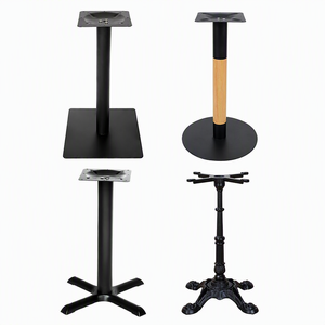 Base de <span class=keywords><strong>table</strong></span> <span class=keywords><strong>ronde</strong></span> de qualité commerciale, <span class=keywords><strong>pied</strong></span> de <span class=keywords><strong>table</strong></span> <span class=keywords><strong>en</strong></span> métal robuste, résistant à la rouille, <span class=keywords><strong>pied</strong></span> réglable, restaurant, café, <span class=keywords><strong>bistrot</strong></span> - Product Image 3