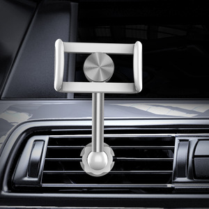 Soporte para Teléfono de Coche, Montaje en Rejilla de Ventilación, Aleación de Aluminio, Rotación de 360 Grados, Soporte Universal para Coche - Product Image 1