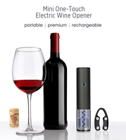 Ouvre-bouteille électrique innovant rechargeable pour la cuisine, gadget électronique haut de gamme à un bouton