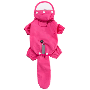 Impermeable para Perros con Capucha, Chaqueta Impermeable para Perros Pequeños y Grandes, para Días Lluviosos, para Caminar y Correr, Traje Impermeable Reflectante para Mascotas - Product Image 2