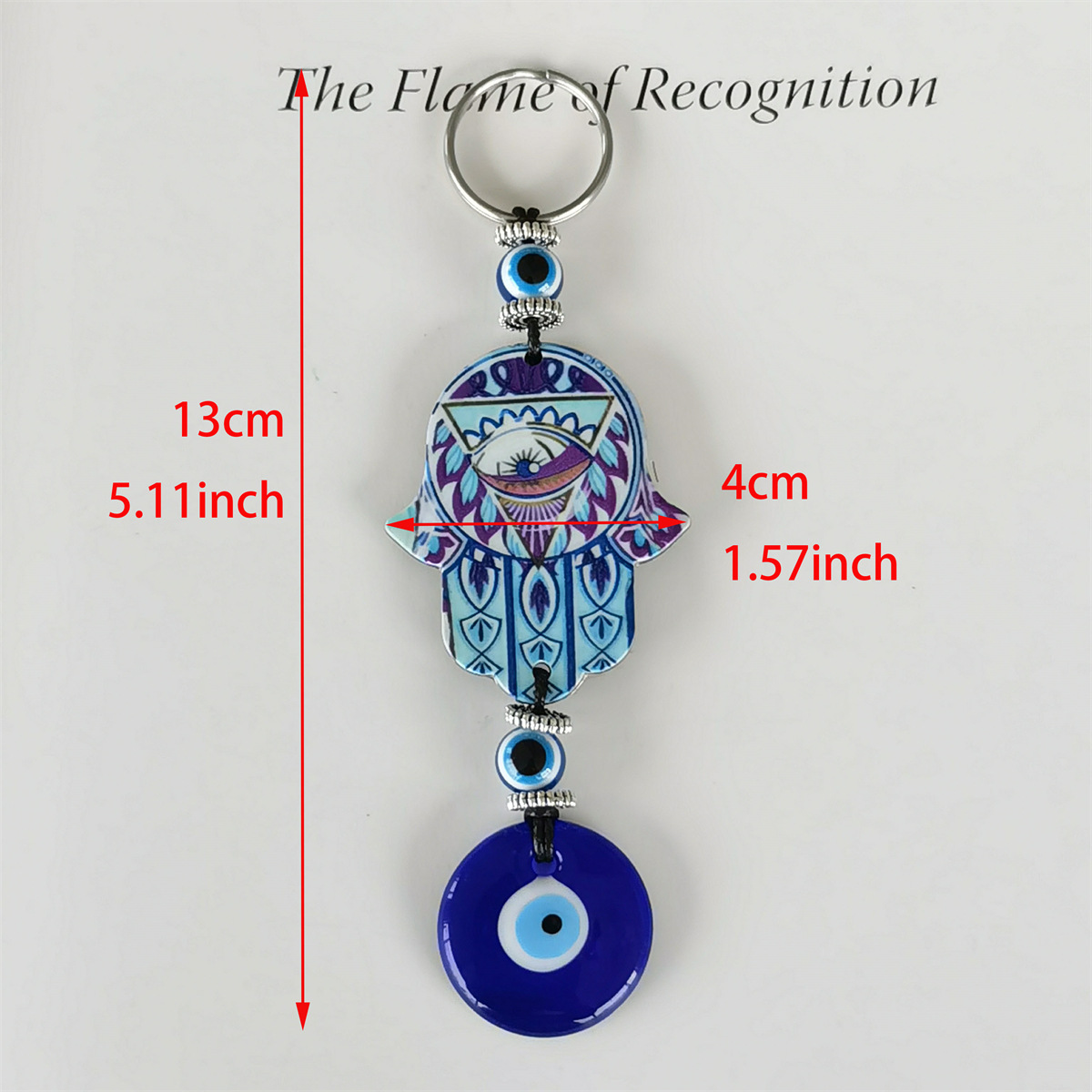 Blue eyed keychain 06