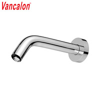 Robinet mural moderne en laiton pour lavabo, eau chaude et froide, 2 trous, monocommande, avec cartouche céramique