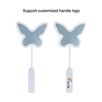 Bâton lumineux LED Papillon de 15 pouces, 42 LED SMD, Effet Tunnel Temporel Miroir Infini, 3 Modes de Flash, Cadeaux et Articles de Fête pour Enfants