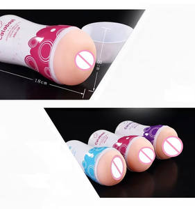 Groothandel BlueRabbit zachte rubberen vagina mannelijke masturbatie orale vagina seks siliconen pocket <span class=keywords><strong>pussy</strong></span> volwassen stroker seksspeeltjes voor mannen - Product Image 3