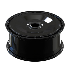 Nuevo Diseño 21 22 23 24 26 pulgadas rueda forjada cóncava 5*120 5*108 ruedas de coche de pasajeros negro brillante para Land Rover Range Rover Vogue - Product Image 3