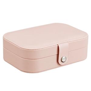 Portable Lady Jewelry Set Storage Organizer Case Box pour Stud Boucles d'oreilles Anneaux Rouge à lèvres - Product Image 6