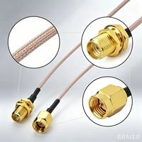 RG178 RF Jumper Antenna Cable SMA Coaxial Cable Assembly
