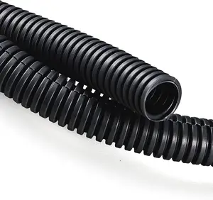 Manufacturer PA/PP/PE gi electrical pipe corrugated flexible pipe cable protection hose flexible electrical conduit