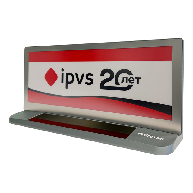 10 Inch Wireless Aluminum Conference Electronic Nameplate with 1280x800 Resolution CE/ROHS Certified Table Sign for Office
