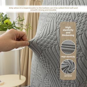 <span class=keywords><strong>Housse</strong></span> de <span class=keywords><strong>chaise</strong></span> simple et courbée à motif pied-de-poule, antidérapante et durable pour salle à manger, <span class=keywords><strong>housse</strong></span> de tabouret élastique épaissie, populaire et anti-griffures pour chats - Product Image 4