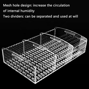Cao trong suốt Cigar Humidor trường hợp tùy chỉnh <span class=keywords><strong>Acrylic</strong></span> Cigar trường hợp - Product Image 4
