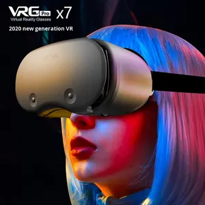 Casque de réalité virtuelle <span class=keywords><strong>3D</strong></span> spécial pour téléphone portable <span class=keywords><strong>VRG</strong></span> <span class=keywords><strong>Pro</strong></span> X7, miroir magique, cadeau, livraison directe, lunettes intelligentes Metaverse - Product Image 5