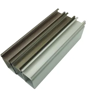 6063 T5 trattamento telaio in lega di alluminio porta scorrevole sottile estrusione profilo finestra in alluminio