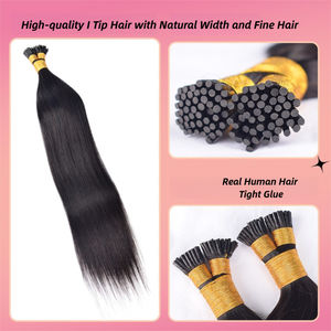 Extensiones de Cabello Humano Vietnamita con Queratina Invisible al por Mayor, Microlinks Pre-Adheridos, Puntas Adhesivas, Cabello para Unión en Frío de Fábrica - Product Image 4
