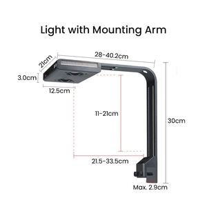 Noopsyche K7 Pro Iii 140W Full Spectrum Wifi Full Spectrum Zoutwater Led <span class=keywords><strong>Aquarium</strong></span> Licht Voor Koraalrif Sps/Lps Zeevis Tank - Product Image 6
